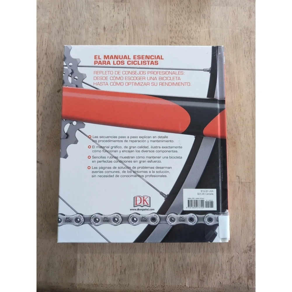 Manual Completo de la Bicicleta by‎ DK (2018, Hardcover)
